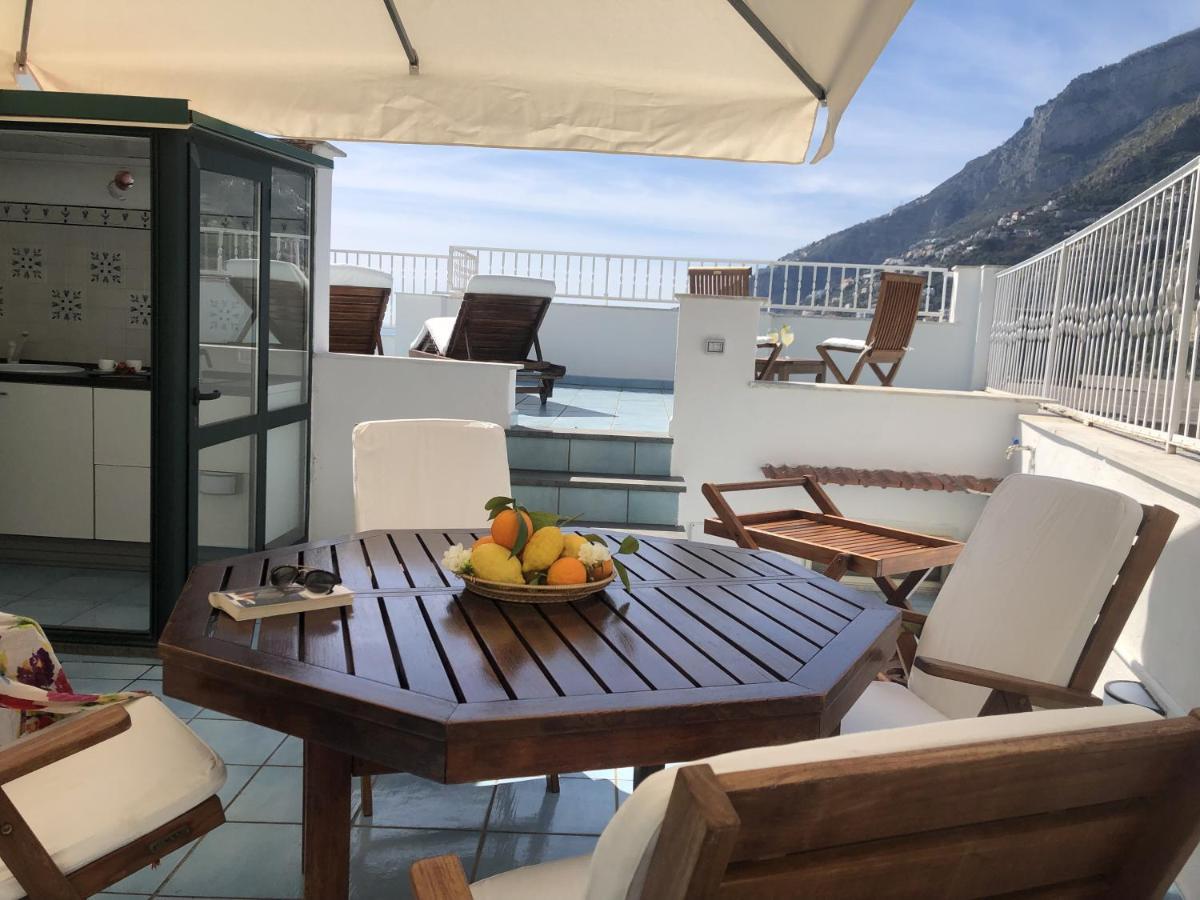 アマルフィ Infinity Sea View Houseヴィラ エクステリア 写真